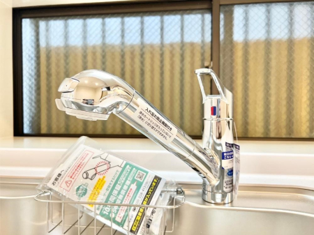 その他内観 いつでも清潔なおいしいお水を。一つの水栓で水道水と浄水を使い分け。