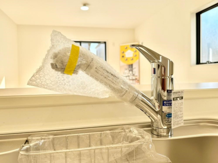 その他内観 いつでも清潔なおいしいお水を。一つの水栓で水道水と浄水を使い分け。
