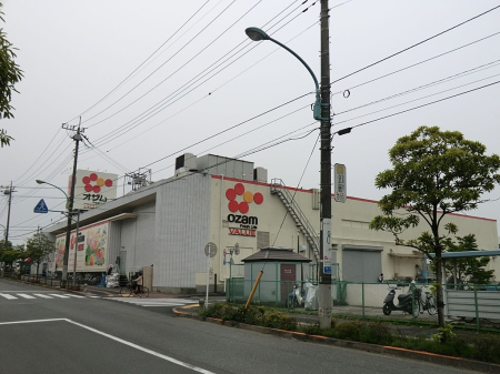 周辺環境 スーパー 9800m オザム バリュー野上店
