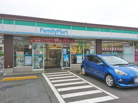 周辺環境 コンビニ 600m ファミリーマート 新座東二丁目店