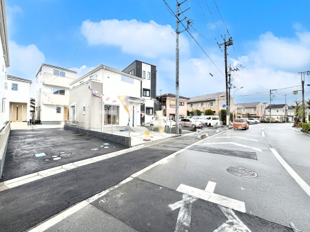 現地外観写真 堂々完成！！ ここから始まる新生活を応援いたします！ 