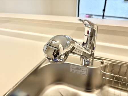 その他内観 いつでも清潔なおいしいお水を。一つの水栓で水道水と浄水を使い分け。