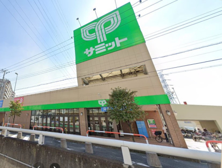周辺環境 スーパー 474m サミットストア 鳩ヶ谷駅前店