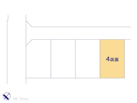 区画図 図面と異なる場合は現況を優先