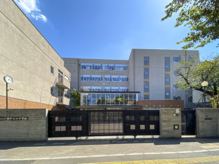 周辺環境 中学校 760m 新宿区立西早稲田中学校