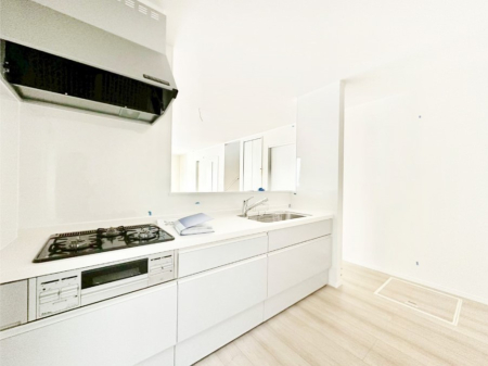 �L�b�`�� ��Ƃ肠��L�b�`���X�y�[�X�ł�������H��̌�Еt�����X���[�Y�ɁI