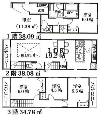 ̑ Qlv@4LDK@115.17m2@1250~
