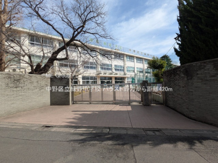 ���ӊ� ���w�Z 420m ����旧�Ζ쒆�w�Z