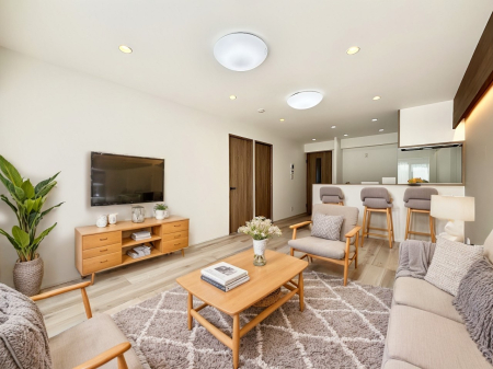 ���r���O ���R�Ƃ��Ƒ����W�܂�e���̋�ԁ@���Ƌ��CG�ł�