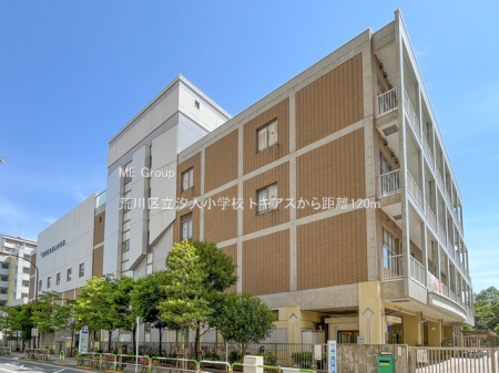 ���ӊ� ���w�Z 120m �r��旧�������w�Z