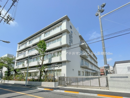 ���ӊ� ���w�Z 250m �]�ː�旧�����쒆�w�Z