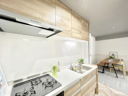 �L�b�`�� ��Ƃ肠��L�b�`���X�y�[�X�ł�������H��̌�Еt�����X���[�Y�ɁI