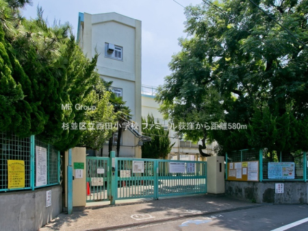 ���ӊ� ���w�Z 580m �����旧���c���w�Z