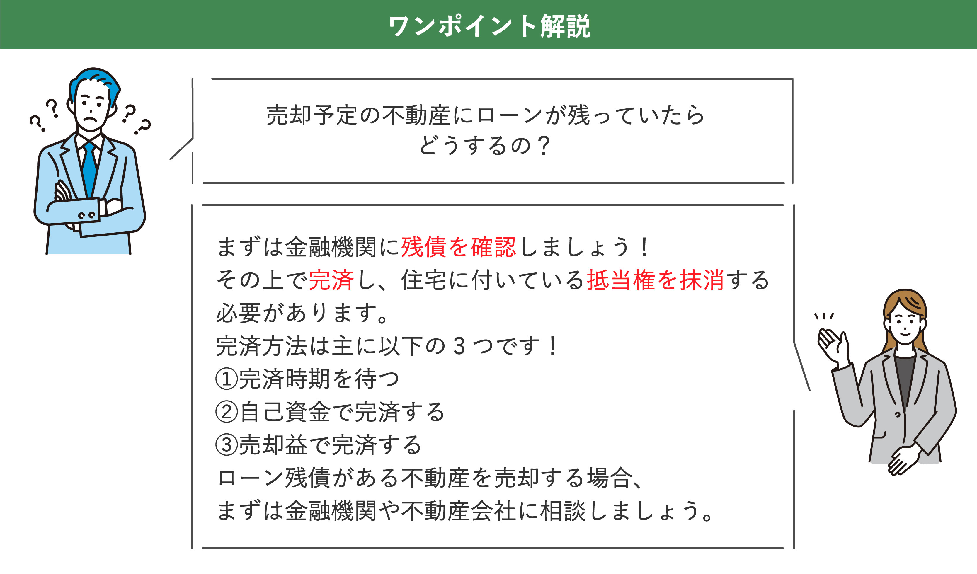 ローン残債がある場合の対処法